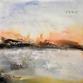 Abstract Color oil painting